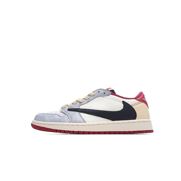❤나이키 남/녀 블루 스니커즈 - Nike Air Jordan 1 Low Unisex Sneakers - nis304x