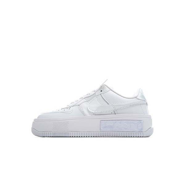 ❤나이키 남/녀 화이트 스니커즈 - Nike Air Force 1 Unisex Sneakers - nis311x