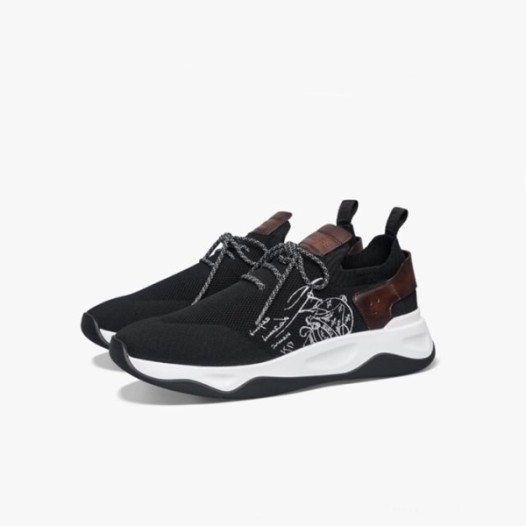 ❤벨루티 남성 블랙 스니커즈 - Berluti Mens Shadow Sneakers - ber328x