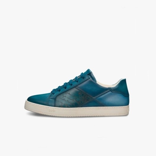 ❤벨루티 남성 블루 스니커즈 - Berluti Mens Playtime Sneakers - ber334x
