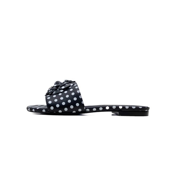 ❤샤넬 여성 까멜리아 블랙 뮬 - Chanel Womens Black Slippers - chs351x