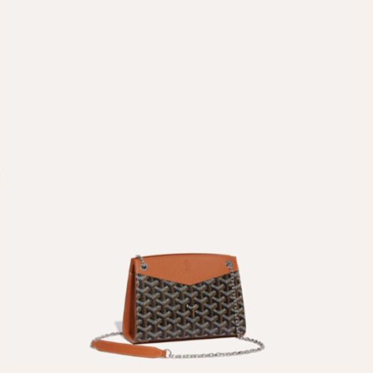 ❤고야드 여성 블랙 탄 스트럭쳐 루엣뜨 백 PM - Goyard Womens Structure Rouette Bag PM - gob1432x