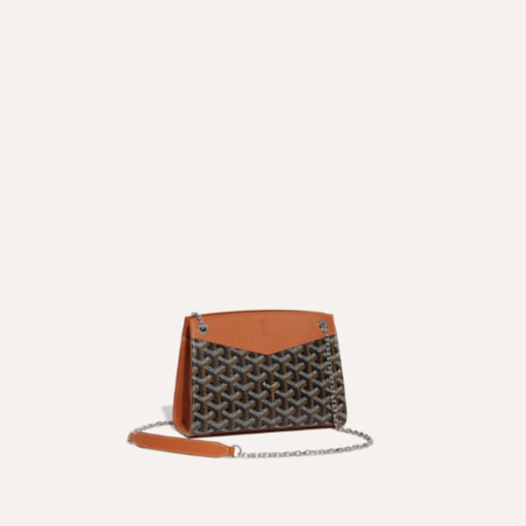 ❤고야드 여성 블랙 탄 스트럭쳐 루엣뜨 백 PM - Goyard Womens Structure Rouette Bag PM - gob1432x