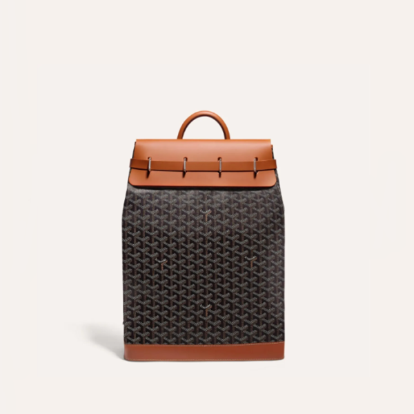 ❤고야드 남성 블랙 탄 스티머 백 PM - Goyard Mens Steamer Bag PM - gob1452x