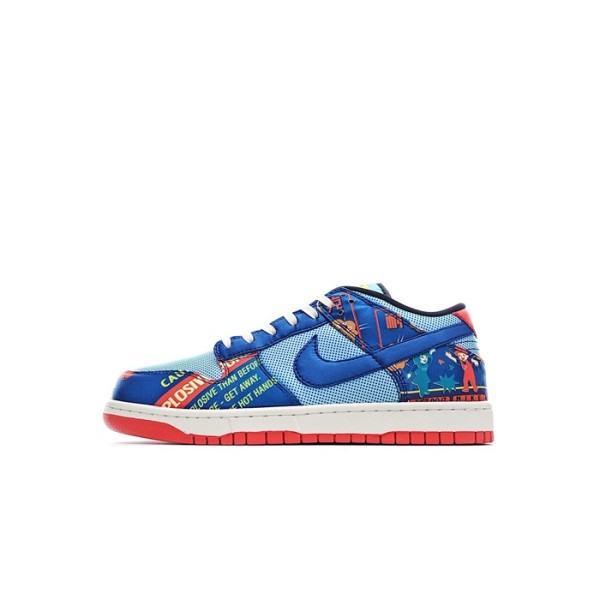 ❤나이키 남/녀 블루 스니커즈 - Nike Dunk Low Unisex Sneakers - nis407x