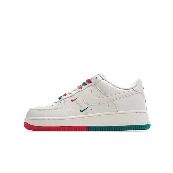 ❤나이키 남/녀 화이트 스니커즈 - Nike Air Force 1 Unisex Sneakers - nis436x
