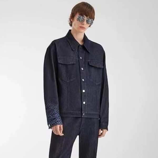 ❤펜디 남성 네이비 자켓 - Fendi Mens Navy Jacket - fec225x