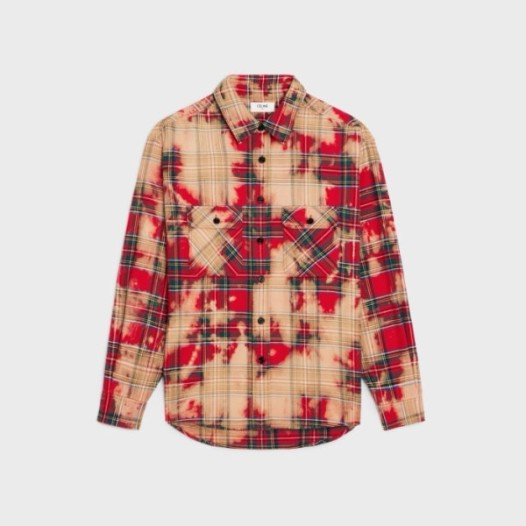 ❤셀린느 남성 레드 셔츠 - Celine Mens Red Shirts - cec354x