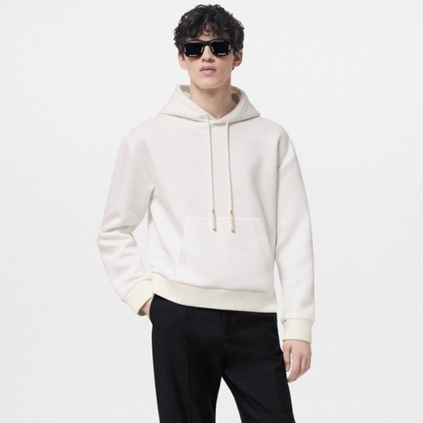 ❤루이비통 남성 화이트 후디 - Louis vuitton Mens White Hoodie - lvc356x