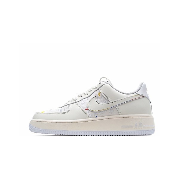 ❤나이키 남/녀 화이트 스니커즈 - Nike Air Force 1 Unisex Sneakers - nis440x