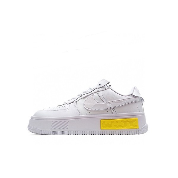 ❤나이키 남/녀 화이트 스니커즈 - Nike Air Force 1 Unisex Sneakers - nis442x