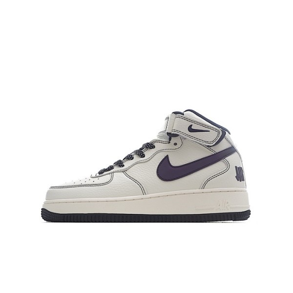 ❤나이키 남/녀 네이비 하이탑 스니커즈 - Nike Air Force 1 Unisex Sneakers - nis456x