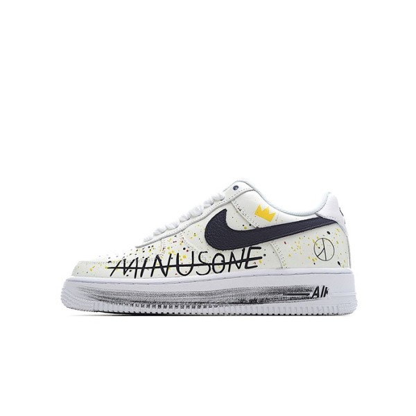 ❤나이키 남/녀 블랙 스니커즈 - Nike Air Force 1 Unisex Sneakers - nis458x
