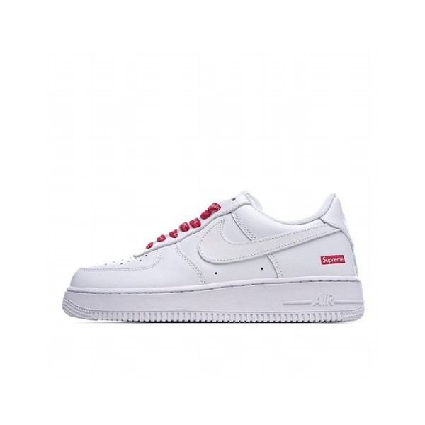 ❤나이키 남/녀 화이트 스니커즈 - Nike Air Force 1 Unisex Sneakers - nis463x
