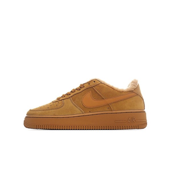 ❤나이키 남/녀 카멜 스니커즈 - Nike Air Force 1 Unisex Sneakers - nis473x