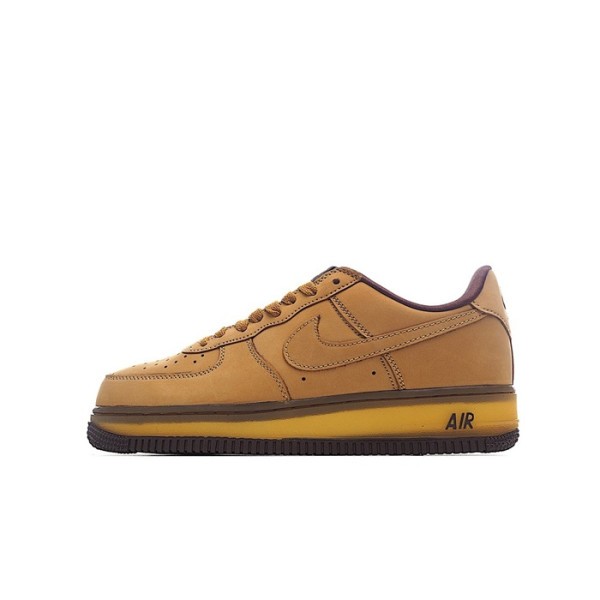 ❤나이키 남/녀 카멜 스니커즈 - Nike Air Force 1 Unisex Sneakers - nis475x