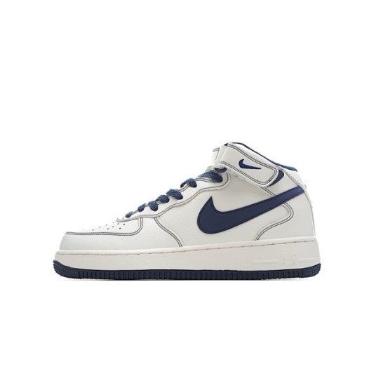 ❤나이키 남/녀 네이비 하이탑 스니커즈 - Nike Air Force 1 Unisex Sneakers - nis476x