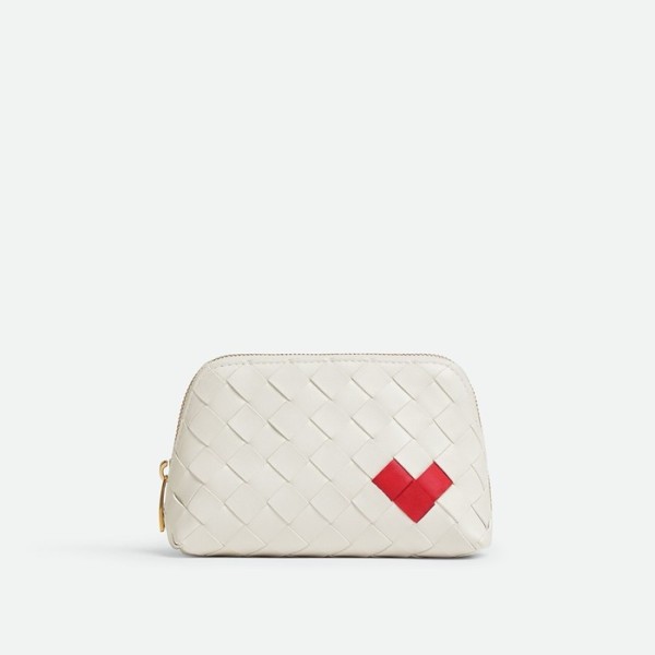 ❤보테가 베네타 여성 화이트 파우치 - Bottega Veneta Womens White Pouch - bvb454x