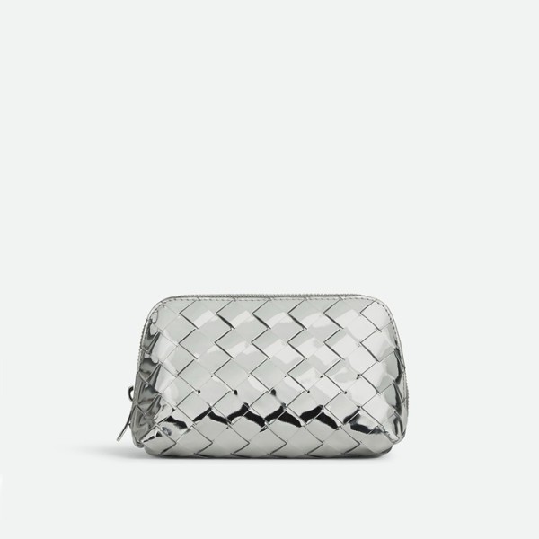 ❤보테가 베네타 여성 실버 파우치 - Bottega Veneta Womens Silver Pouch - bvb457x