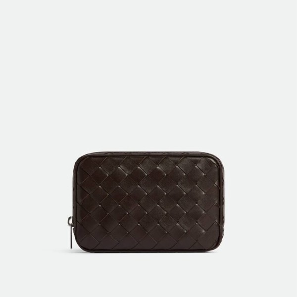 ❤보테가베네타 남성 쵸코브라운 파우치 - Bottega Veneta Mens Brown Pouch - bvb460x