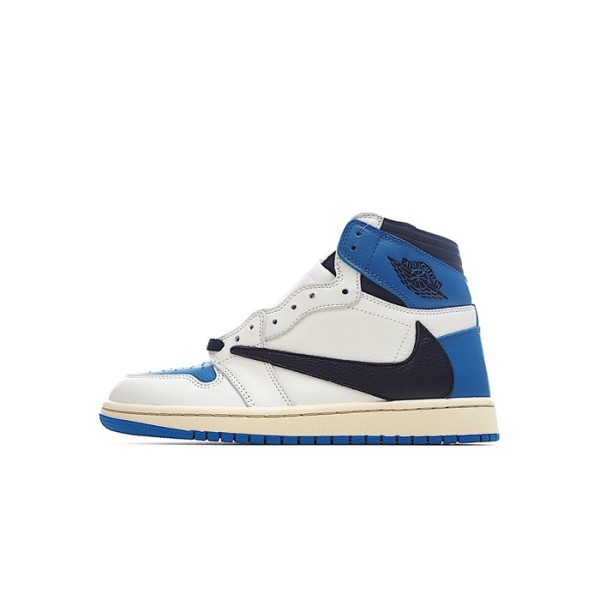 ❤나이키 남/녀 블루 하이탑 스니커즈 - Nike Air Jordan 1 Unisex Sneakers - nis495x