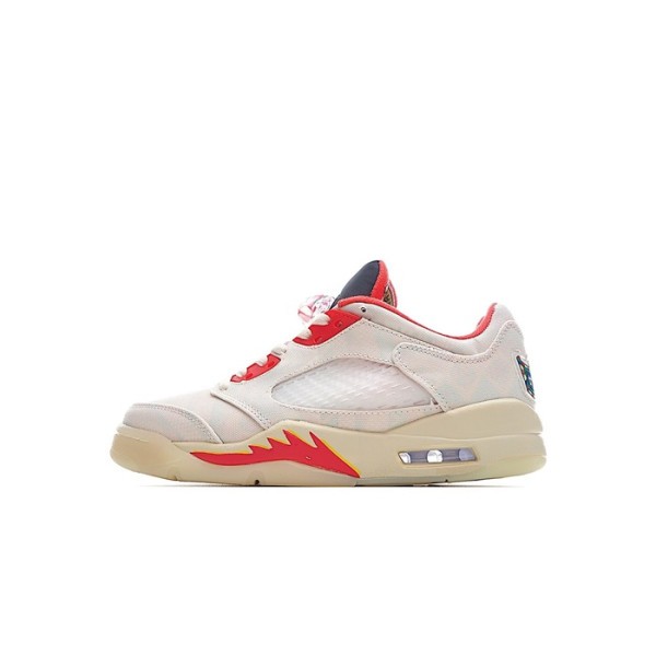 ❤나이키 남성 화이트 스니커즈 - Nike Air Jordan 5 Low Mens Sneakers - nis497x