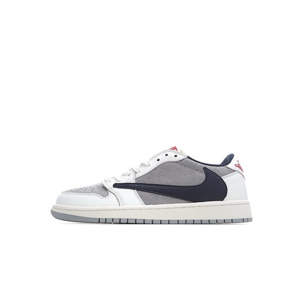 ❤나이키 남/녀 그레이 스니커즈 - Nike Air Jordan 1 Low Unisex Sneakers - nis504x
