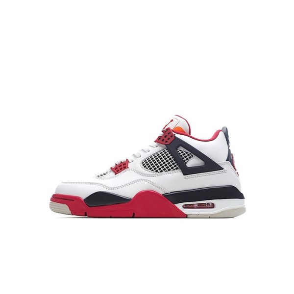 ❤나이키 남/녀 화이트 하이탑 스니커즈 - Nike Air Jordan 4 Retro Unisex Sneakers - nis514x
