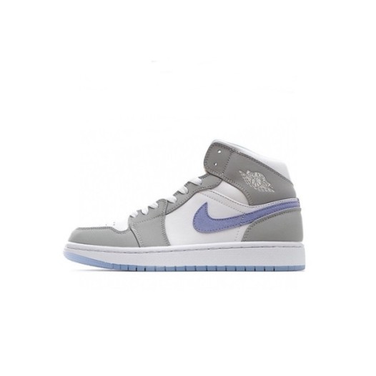 ❤나이키 남/녀 그레이 하이탑 스니커즈 - Nike Air Jordan 1 Mid Unisex Sneakers - nis518x