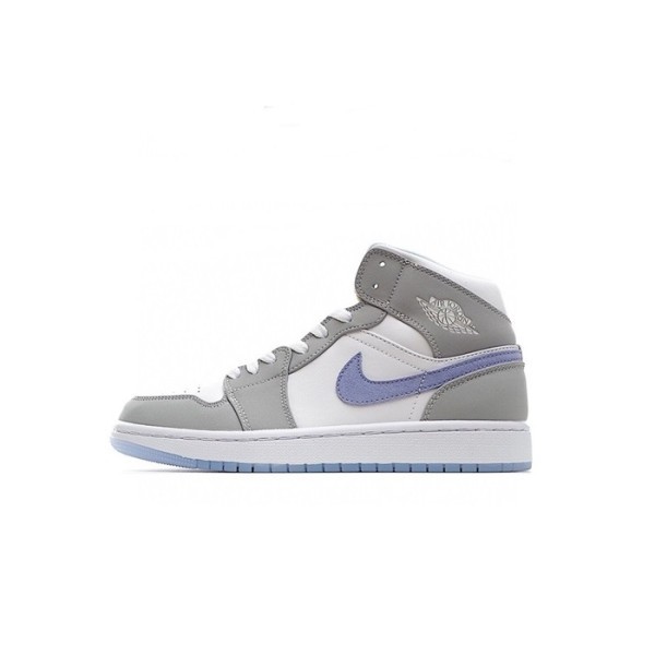 ❤나이키 남/녀 그레이 하이탑 스니커즈 - Nike Air Jordan 1 Mid Unisex Sneakers - nis518x
