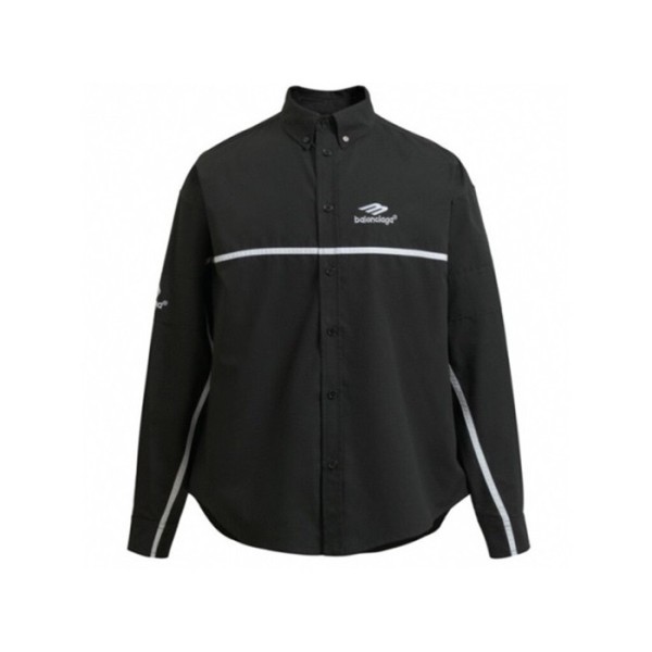 ❤발렌시아가 남성 블랙 셔츠 - Balenciaga Mens Black Shirts - bac378x