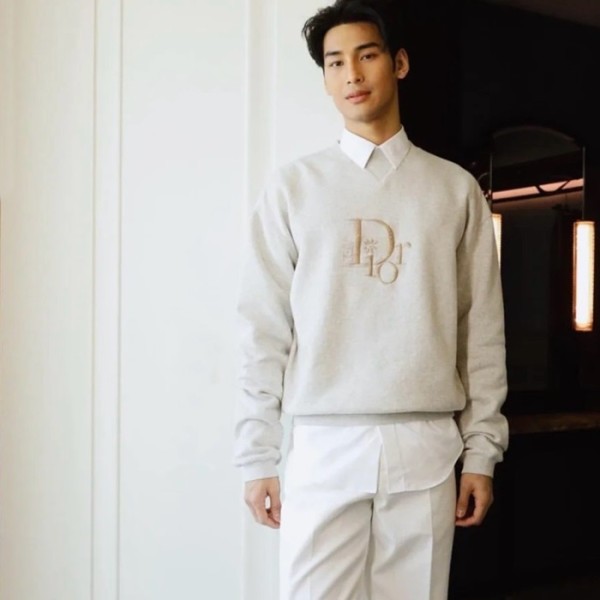 ❤디올 남성 그레이 니트 - Dior Mens Gray Kntis - dic388x