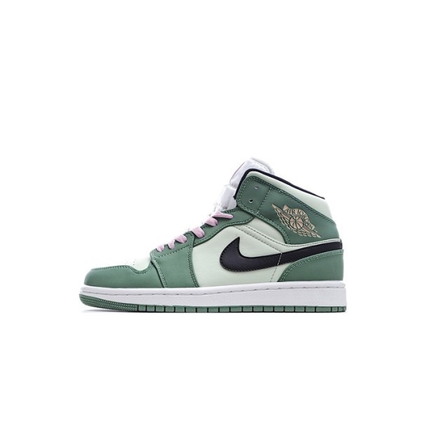❤나이키 남/녀 그린 하이탑 스니커즈 - Nike Air Jordan 1 Mid Unisex Sneakers - nis527x