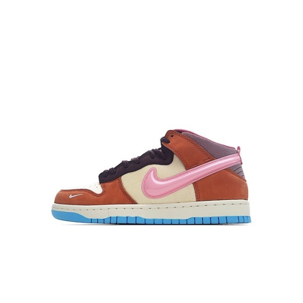 ❤나이키 남/녀 레드 하이탑 스니커즈 - Nike SB Dunk Low Unisex Sneakers - nis536x