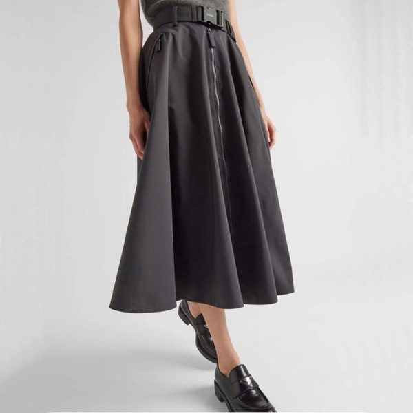 ❤프라다 여성 블랙 롱 스커트 - Prada Womens Black Long Skirts - prc363x