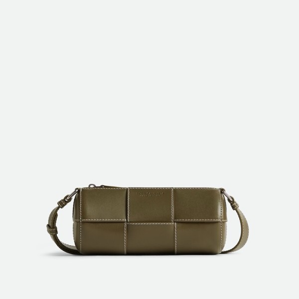 ❤보테가 베네타 남성 스몰 카네트 - Bottega Veneta Mens Khaki Cross Bag - bvb1470x