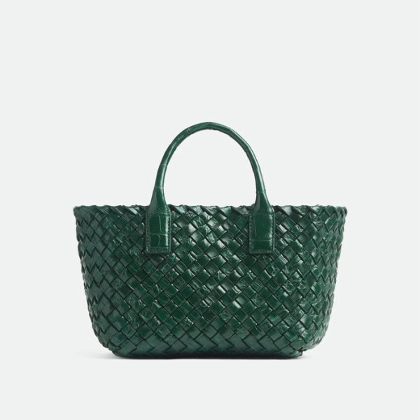 ❤보테가 베네타 여성 그린 미니 카바트 백- Bottega Veneta Womens Mini Cabat Bag - bvb1489x