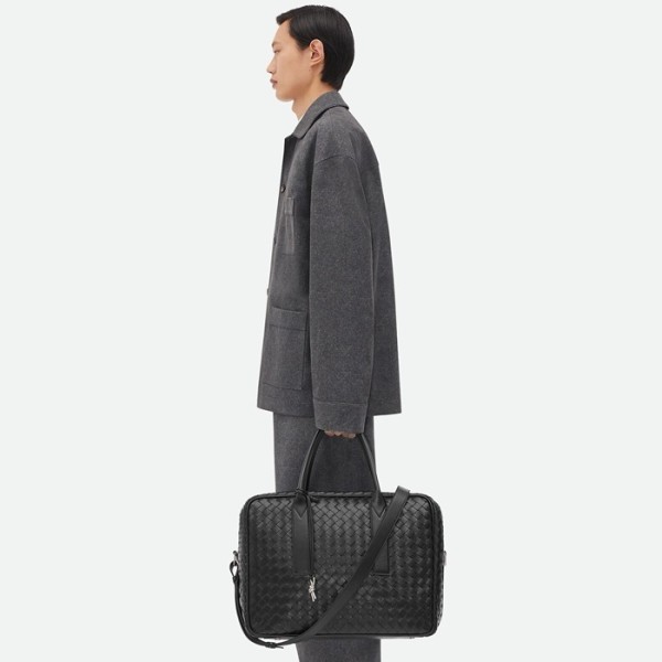 ❤보테가베네타 남성 블랙 서류가방 - Bottega Veneta Mens Black Business Bag - bvb1492x
