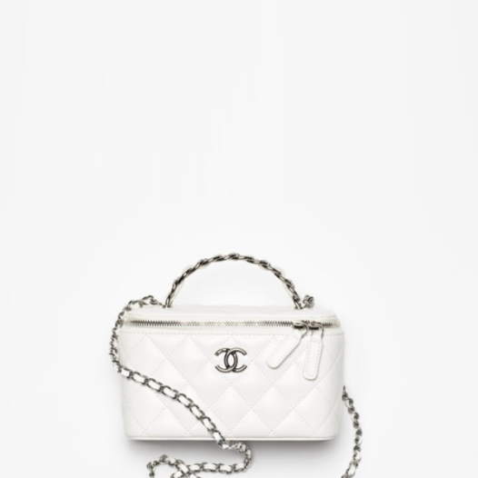 ❤샤넬 여성 화이트 23k 파우치 백 - Chanel Womens White Pouch Bag - chb1515x