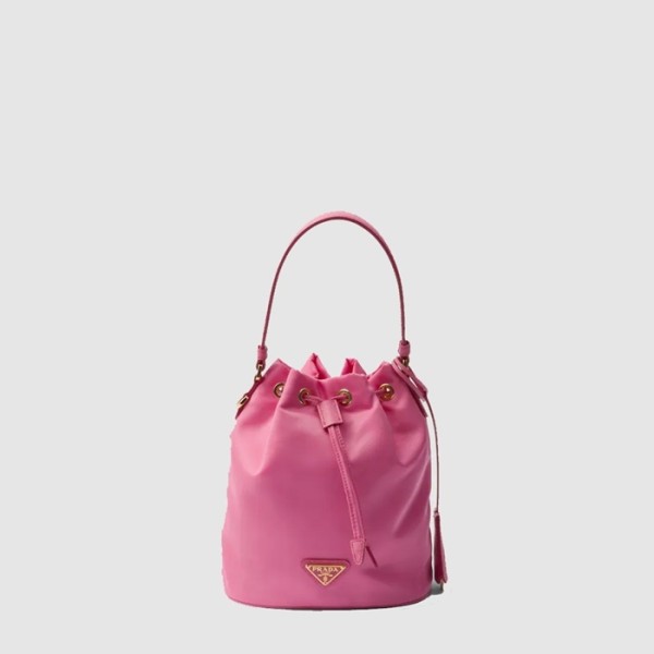 ❤프라다 여성 핑크 리에디션1978 버킷백 1BE067 - Prada Womens Pink Bucket Bag - prb1525x