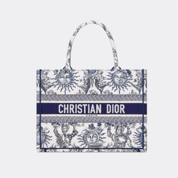 ❤디올 여성 네이비 북토트 - Dior Womens Navy Book Tote - dib1530x