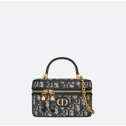 ❤디올 여성 오블리크 몽테뉴 베니티 백 - Dior Womens Mini Vanity - dib1535x