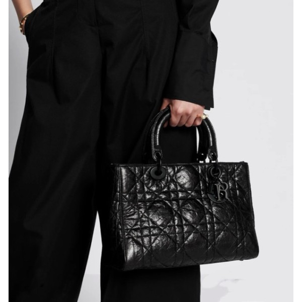 ❤디올 여성 블랙 디자이어 백 - Dior Womens Black D-Sire Bag - dib1544x