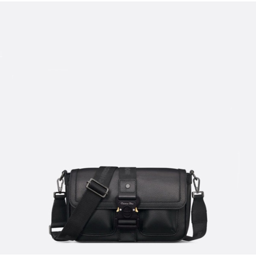 ❤디올 남성 블랙 메신저 백 - Dior Mens Black Hittheroad Bag - dib1562x