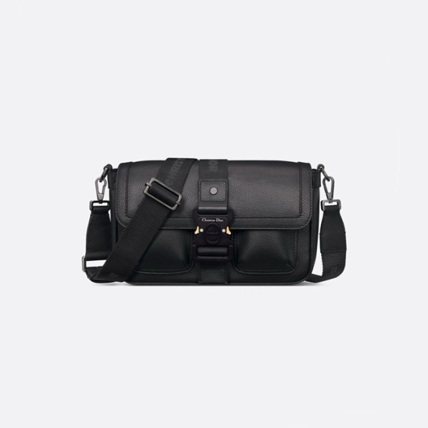 ❤디올 남성 블랙 메신저 백 - Dior Mens Black Hittheroad Bag - dib1562x