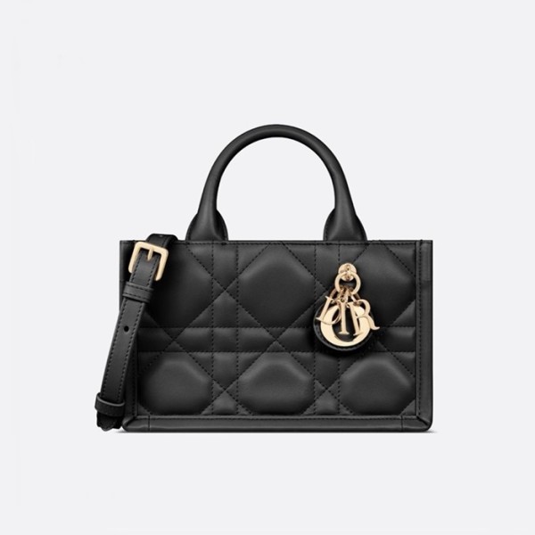 ❤디올 여성 블랙 미니 북토트 - Dior Womens Black Book Tote - dib1571x