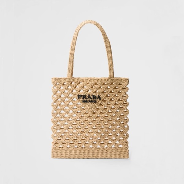 ❤프라다 여성 크로셰 토트백 1BG493 - Prada Womens Crochet Tote Bag - prb1572x