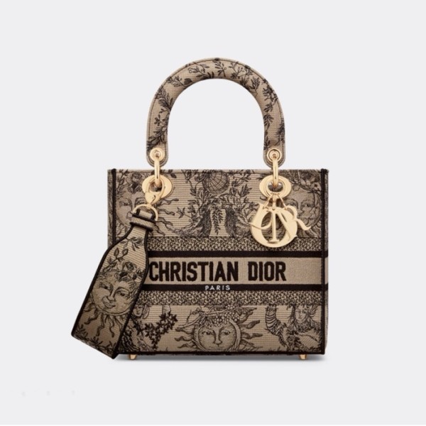 ❤디올 여성 베이지 레이디 백 - Dior Womens Beige Lady Bag - dib1575x
