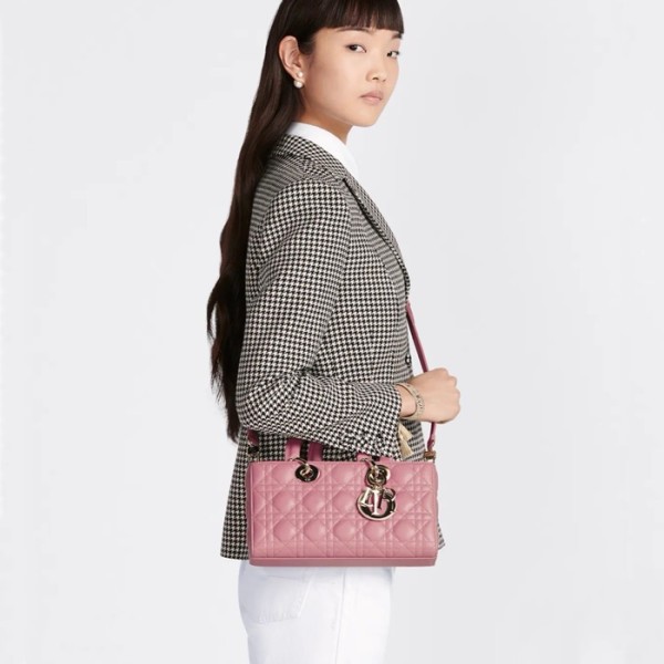 ❤디올 여성 핑크 디조이 백 - Dior Womens Pink D-Joy Bag - dib1584x