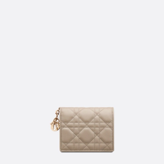❤디올 여성 베이지 지갑 - Dior Womens Beige Wallet - diw176x